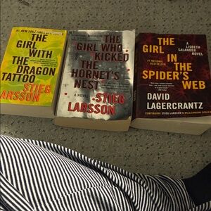 Stieg Larsson and David Lagercrantz Book Set